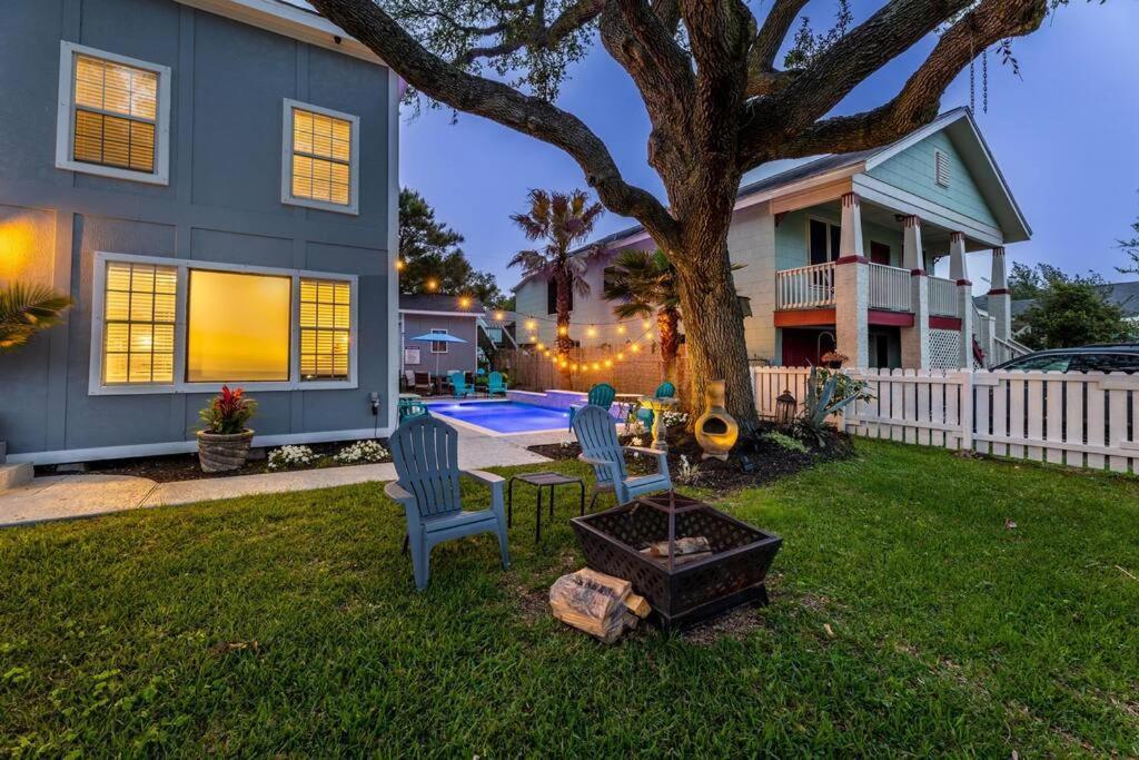 5/3 With A Heated Pool 2 Min From Beach, Updated Galveston Exterior foto