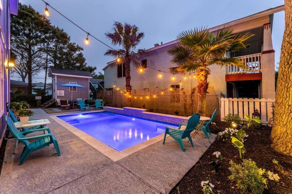 5/3 With A Heated Pool 2 Min From Beach, Updated Galveston Exterior foto