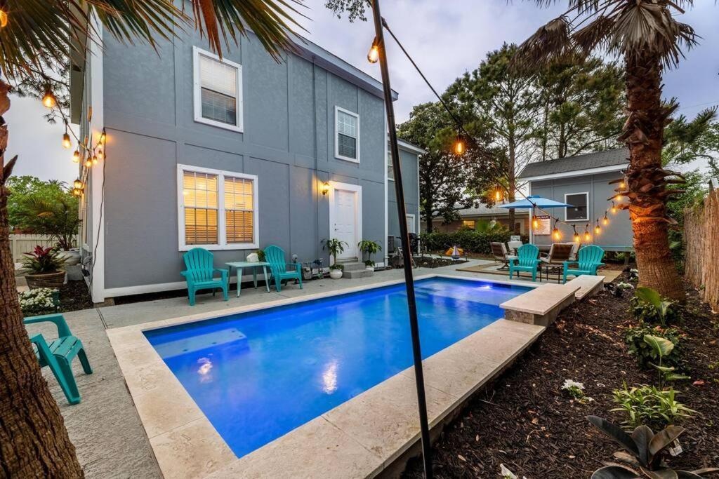 5/3 With A Heated Pool 2 Min From Beach, Updated Galveston Exterior foto