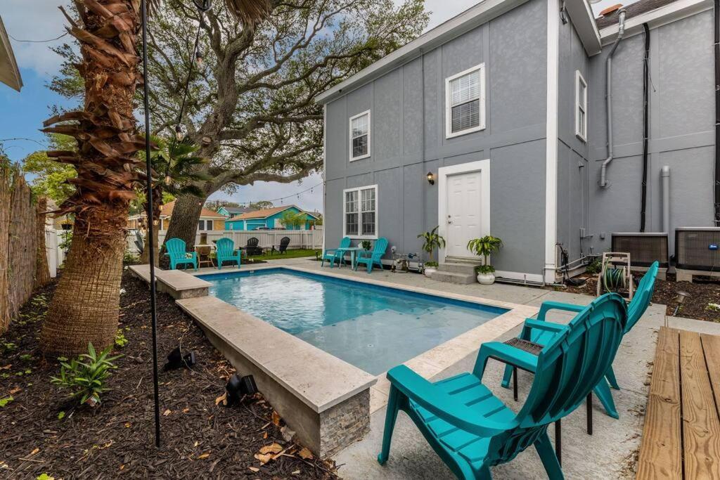 5/3 With A Heated Pool 2 Min From Beach, Updated Galveston Exterior foto